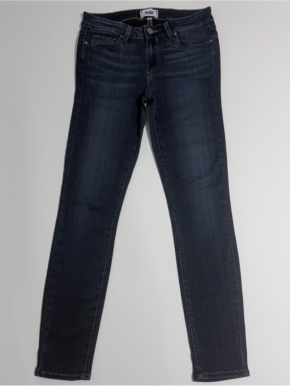PAIGE Verdugo Ankle Skinny Jeans Nottingham Dark Wash Size 27